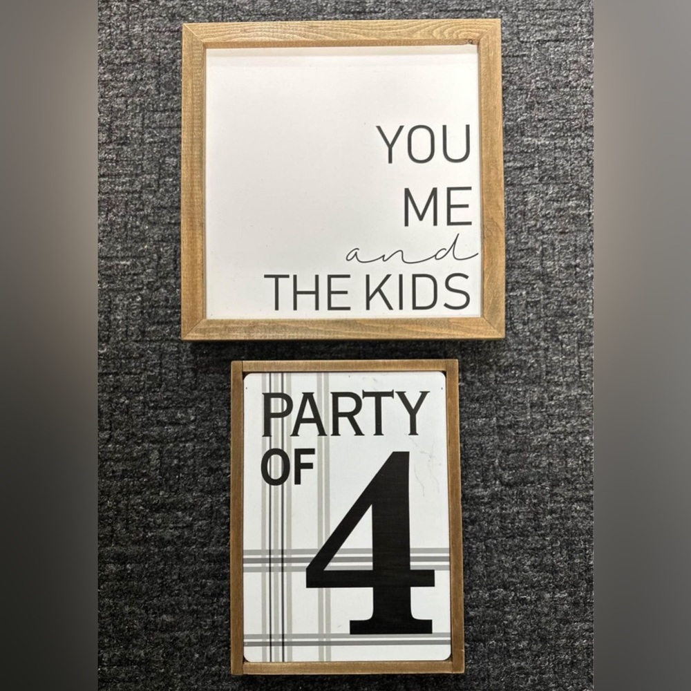 Family of 4 Wall Frames